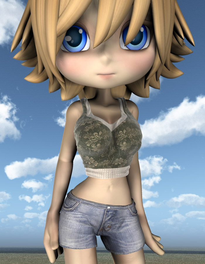 Summer Cookie by: EvilinnocenceRuntimeDNA, 3D Models by Daz 3D