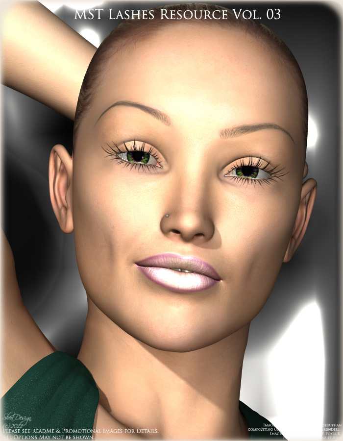 Mst Lashes Resource Vol.3 by: MsteneRuntimeDNA, 3D Models by Daz 3D