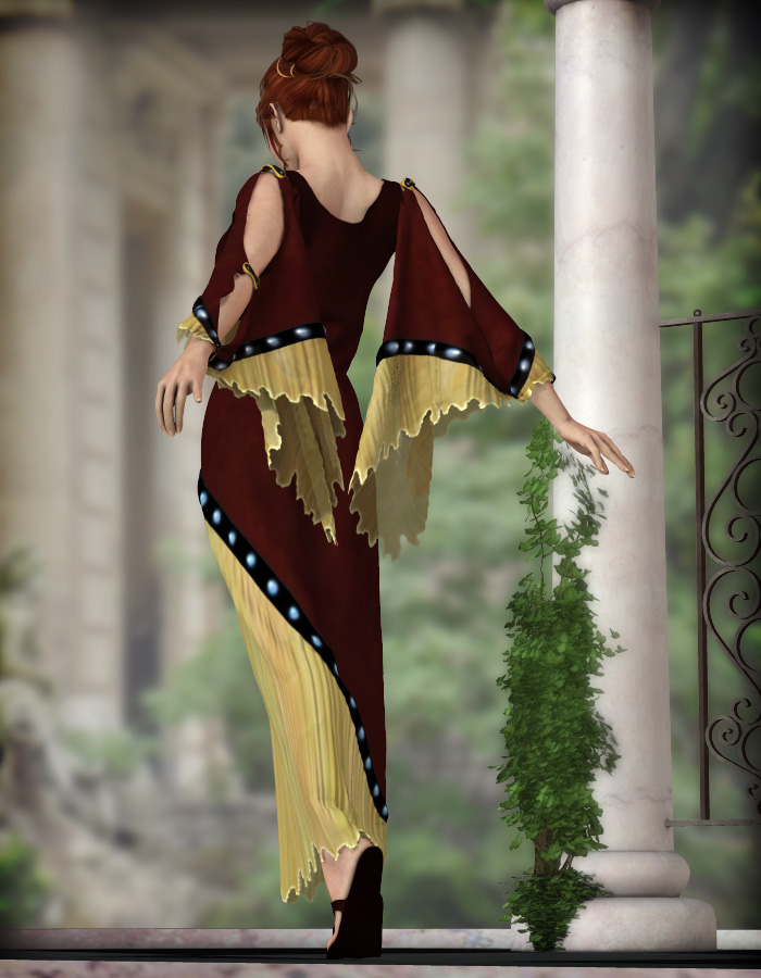 Butterfly Dress by: eshaRuntimeDNA, 3D Models by Daz 3D