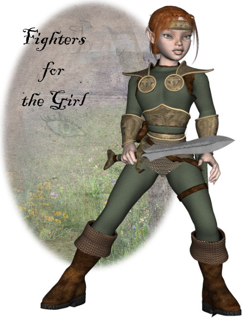 Fighters for the Girl by: , 3D Models by Daz 3D