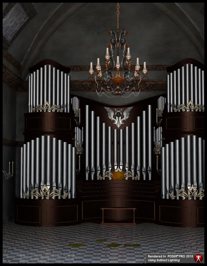 The Organ by: Anima GeminiRuntimeDNA, 3D Models by Daz 3D