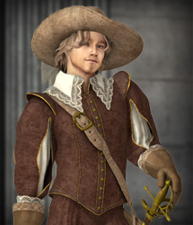 Musketeer for M4 by: eshaRuntimeDNA, 3D Models by Daz 3D