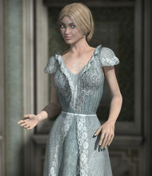 Primadonna Dress for V4 by: eshaRuntimeDNA, 3D Models by Daz 3D