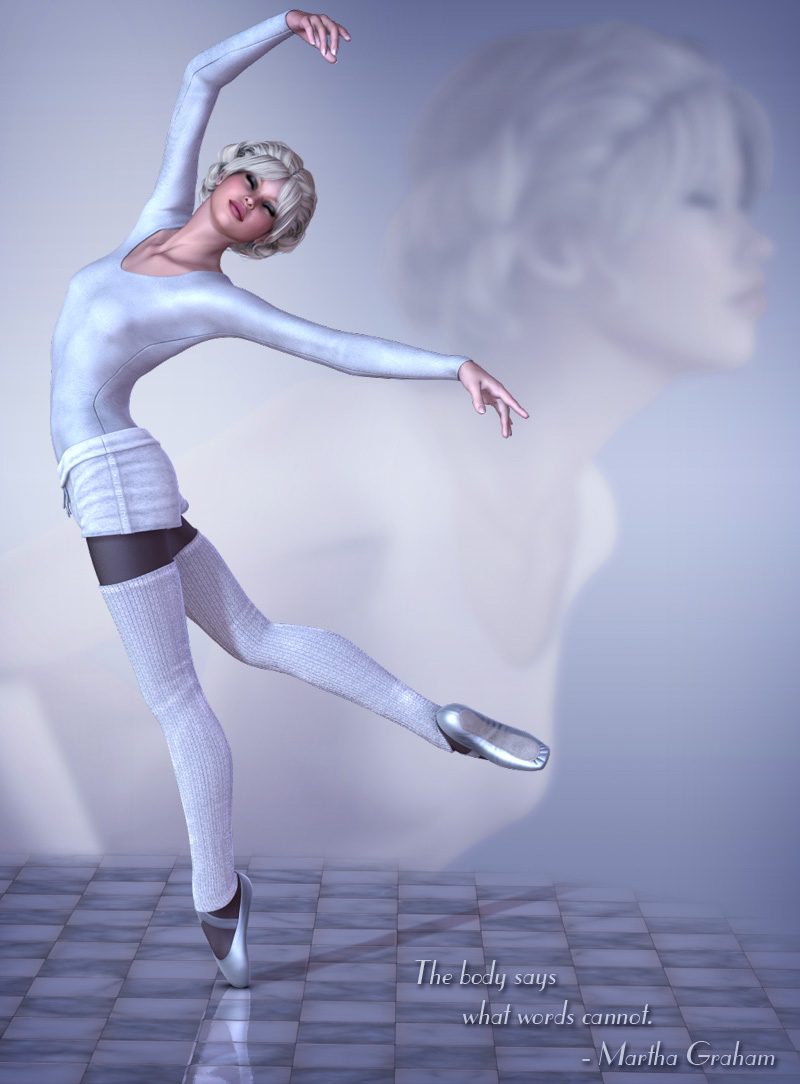 The Art of Dance - Ballet V4 - Practice Bundle 1 by: Lady LittlefoxRuntimeDNA, 3D Models by Daz 3D