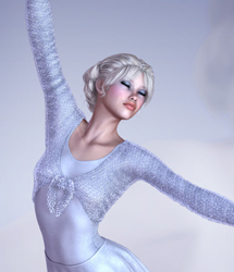 The Art of Dance - Ballet V4 - Sweater by: Lady LittlefoxRuntimeDNA, 3D Models by Daz 3D