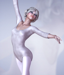 The Art of Dance - Ballet V4 - Leotard2 by: Lady LittlefoxRuntimeDNA, 3D Models by Daz 3D