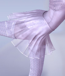 The Art of Dance - Ballet V4 - Short Skirt by: Lady LittlefoxRuntimeDNA, 3D Models by Daz 3D