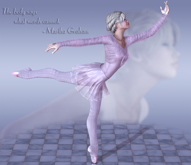 The Art of Dance - Ballet V4 - Practice Bundle 2 by: Lady LittlefoxRuntimeDNA, 3D Models by Daz 3D