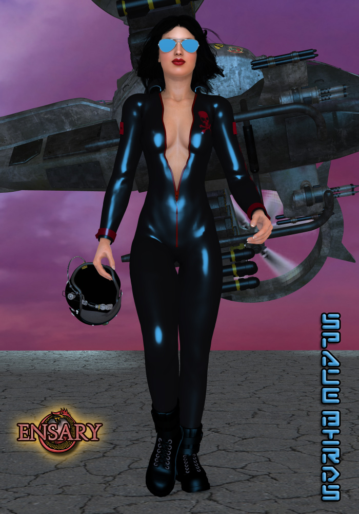 Space Birds Poses by: EnsaryRuntimeDNA, 3D Models by Daz 3D