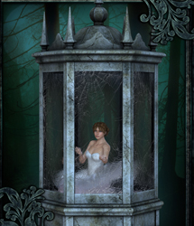 Enshrined: The Stage Cage by: Lady LittlefoxRuntimeDNA, 3D Models by Daz 3D