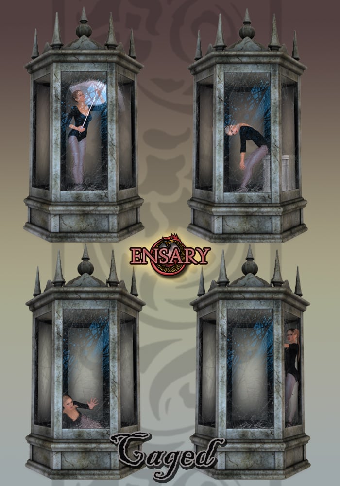 Caged Caged by: EnsaryRuntimeDNA, 3D Models by Daz 3D
