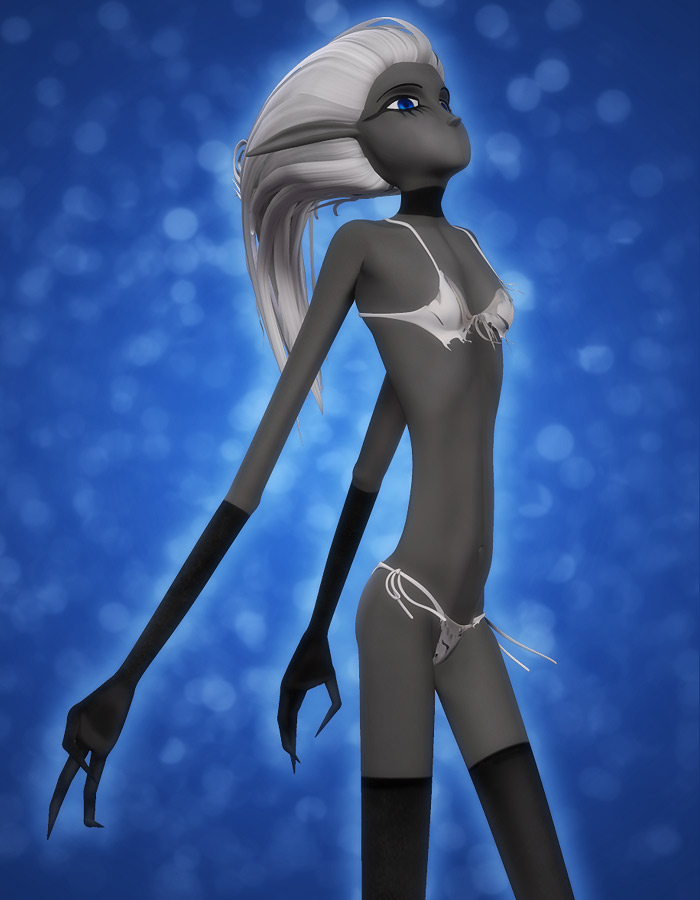 Shipwrecked Bikini for Ninja Sprite by: EvilinnocenceRuntimeDNA, 3D Models by Daz 3D