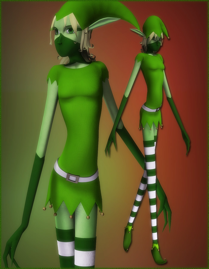 Elf for Ninja Sprite by: EvilinnocenceRuntimeDNA, 3D Models by Daz 3D