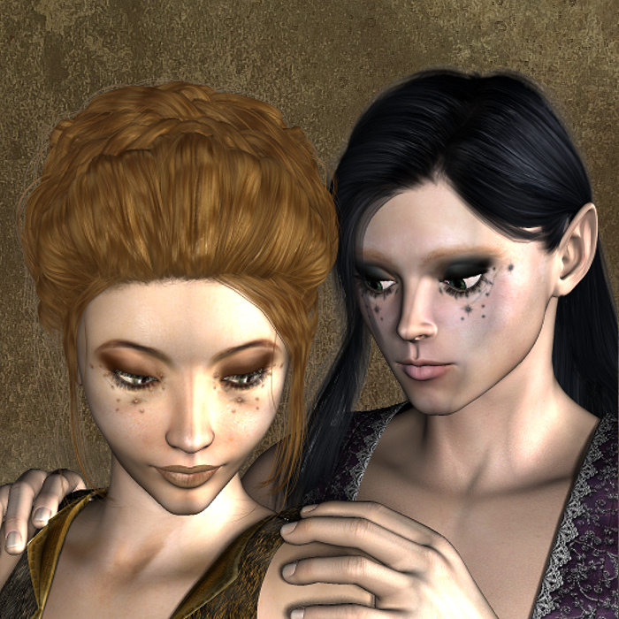 ICE TWINS by: , 3D Models by Daz 3D