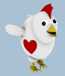 Henrietta Heart Hen Henrietta Heart Hen by: NGartplay, 3D Models by Daz 3D