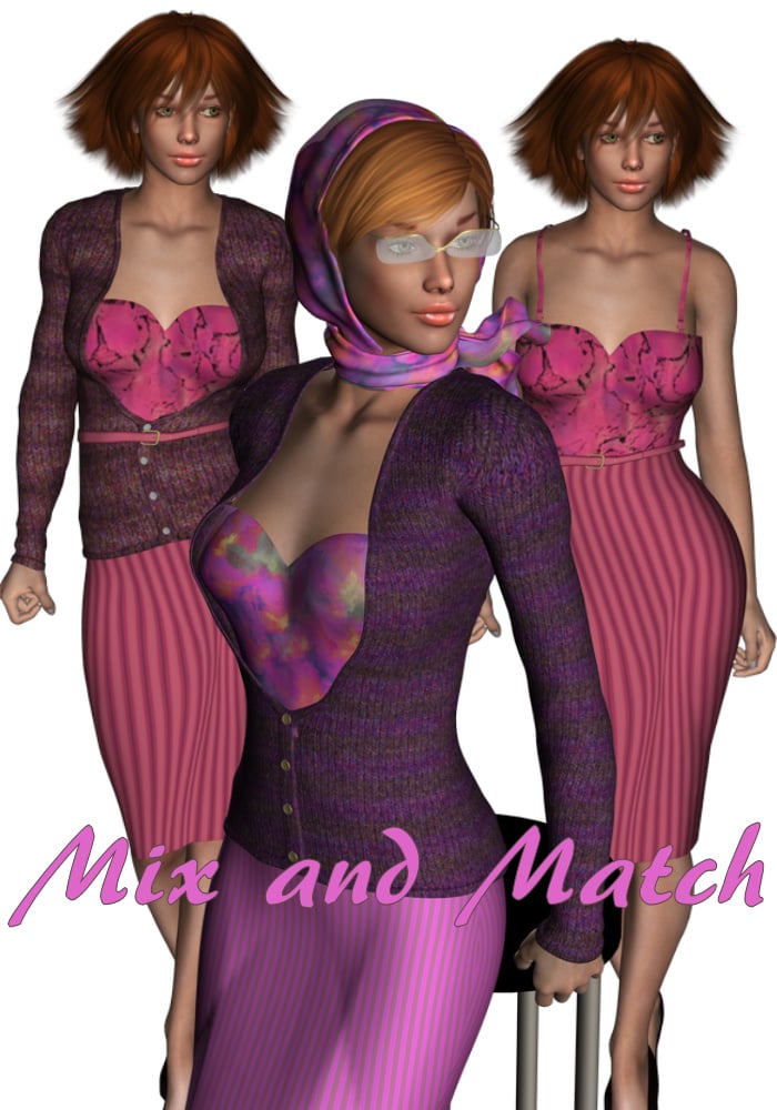 Merchant Resource Variations on a Theme - Stripes Merchant Resource Variations on a Theme - Stripes by: , 3D Models by Daz 3D