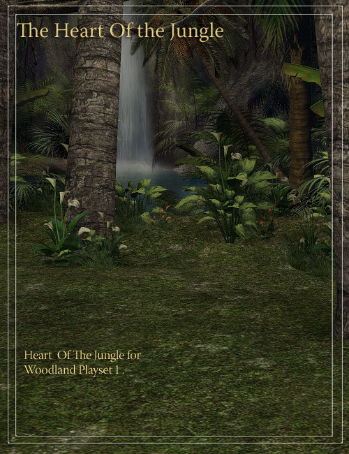 Heart Of The Jungle by: LaurieS, 3D Models by Daz 3D