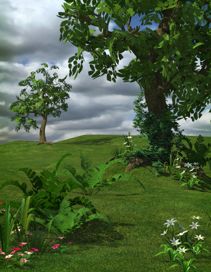 Toon Glade by: eshaRuntimeDNA, 3D Models by Daz 3D