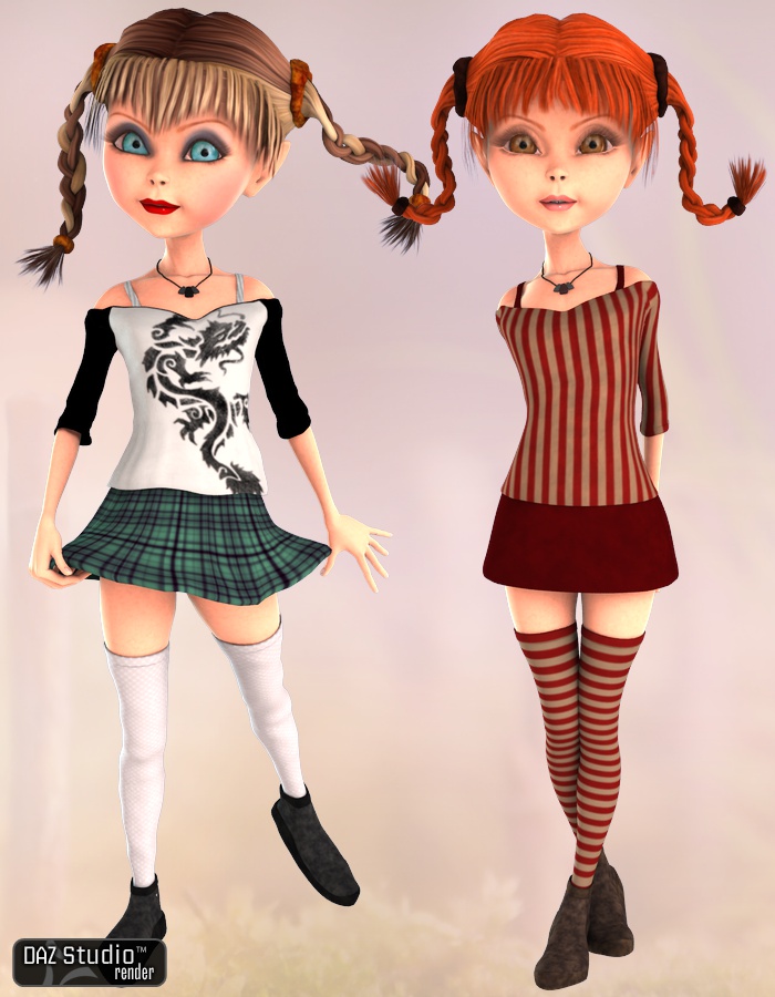 Polly Clothes by: 3D-GHDesignRuntimeDNA, 3D Models by Daz 3D