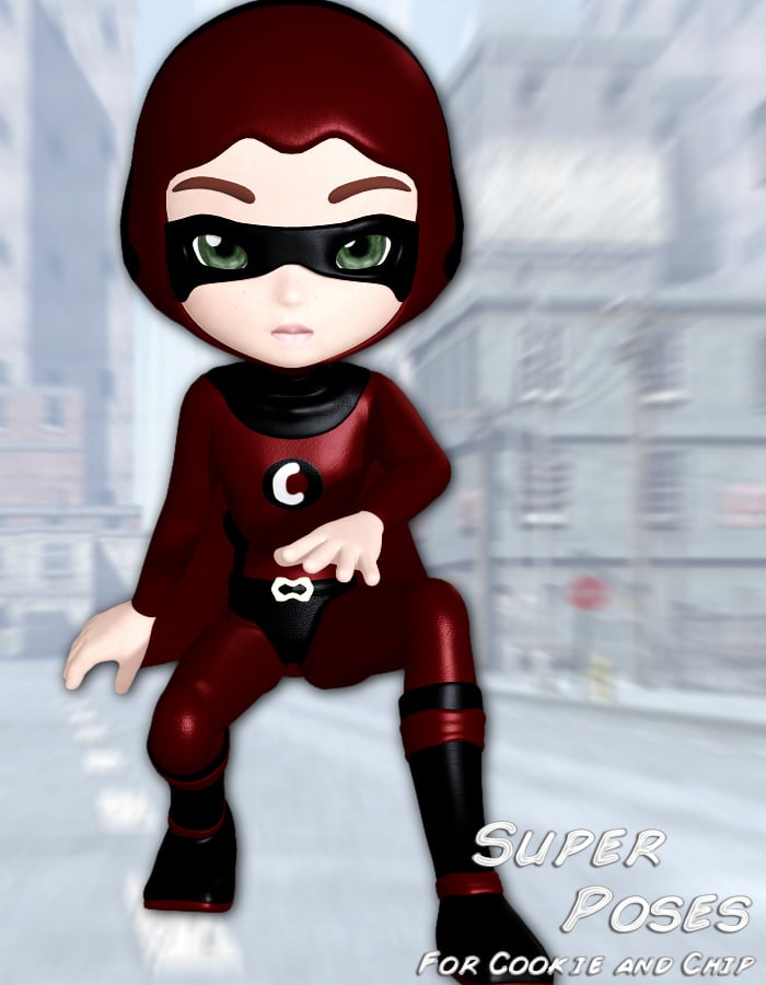 Cookie and Chip Super Poses Cookie and Chip Super Poses by: , 3D Models by Daz 3D