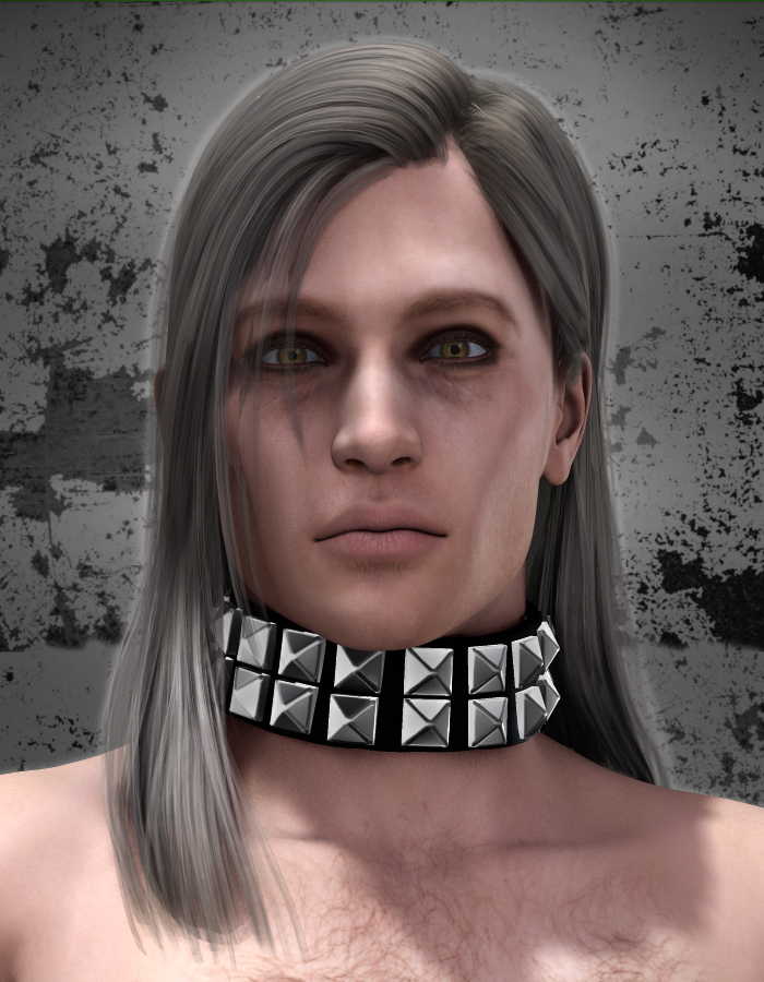 Goth Jewelry for M4 by: EvilinnocenceRuntimeDNA, 3D Models by Daz 3D