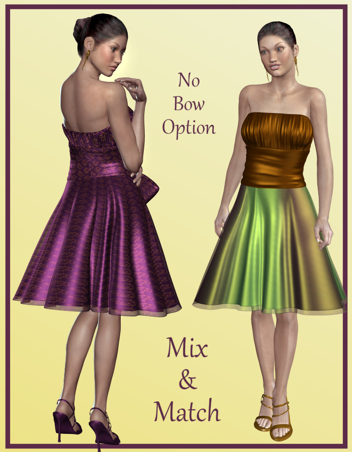 Satin for Wedding Belles: Hope by: NGartplay, 3D Models by Daz 3D