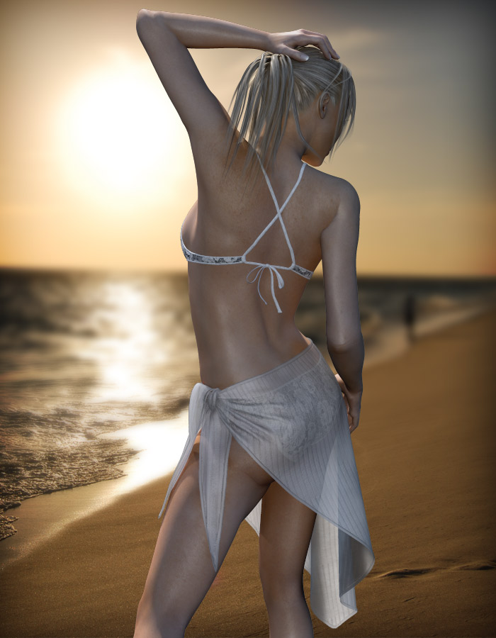 Pareo 1 for V4 by: eshaRuntimeDNA, 3D Models by Daz 3D