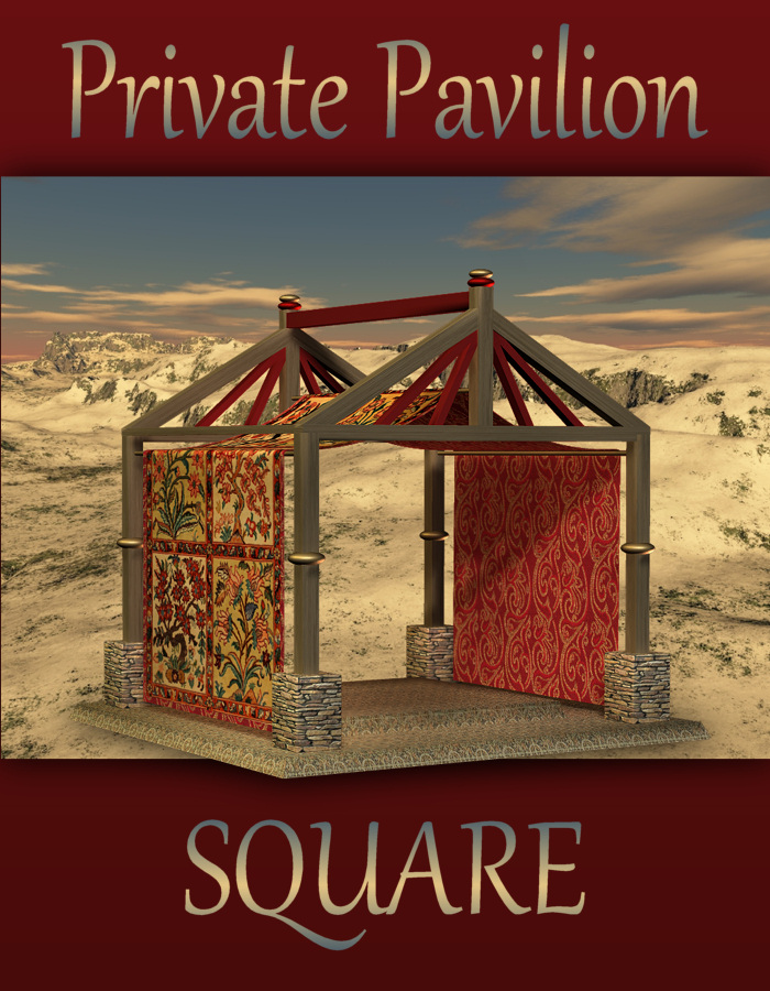 Private Pavilion: Square by: NGartplay, 3D Models by Daz 3D