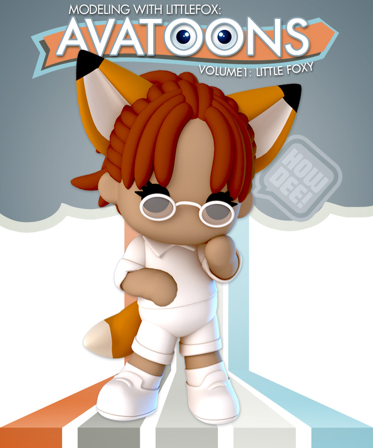 AVATOONS: Vol 1 - Little Foxy by: Lady LittlefoxRuntimeDNA, 3D Models by Daz 3D