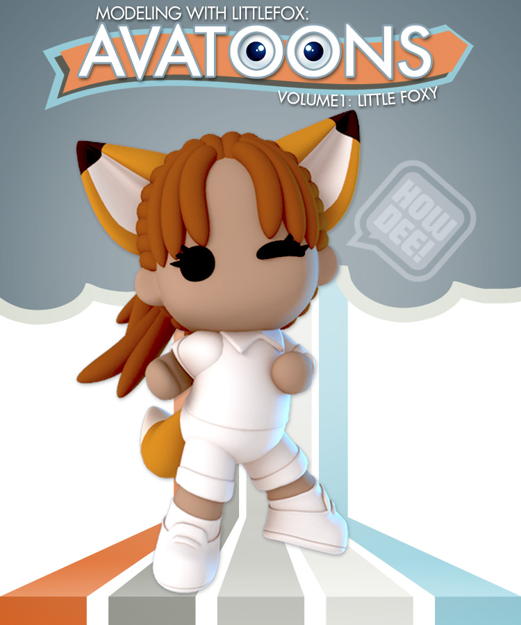 AVATOONS: Vol 1 - Little Foxy by: Lady LittlefoxRuntimeDNA, 3D Models by Daz 3D