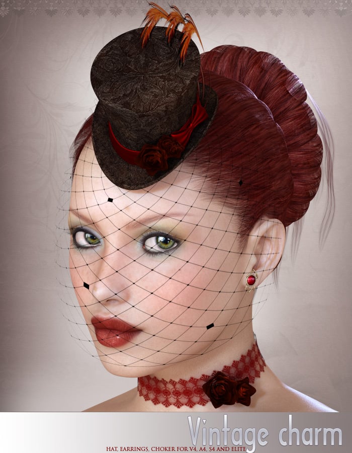 Vintage Charm Vintage Charm by: LilflameRuntimeDNA, 3D Models by Daz 3D