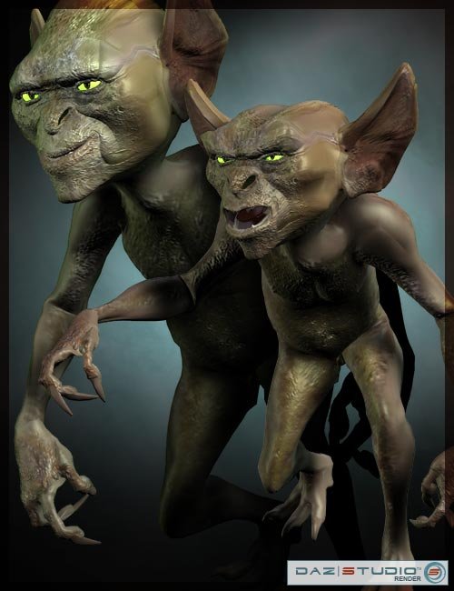 Gremlin by: , 3D Models by Daz 3D