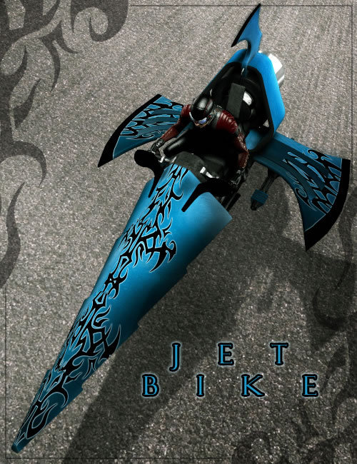 Jet Bike by: Ravnheart, 3D Models by Daz 3D