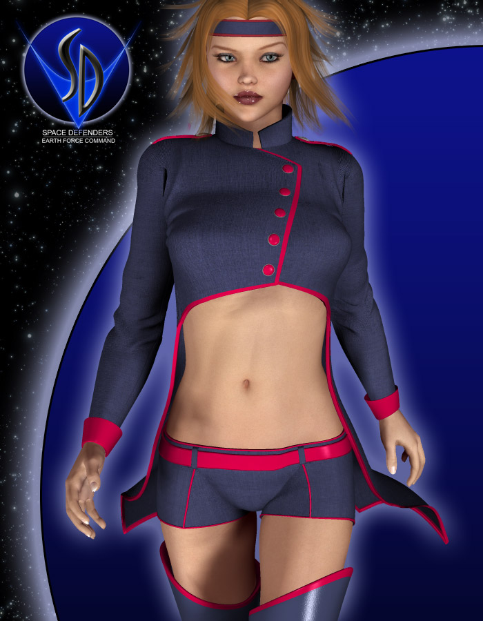 Space Defenders: Lieutenant for V4 Space Defenders: Lieutenant for V4 by: EvilinnocenceRuntimeDNA, 3D Models by Daz 3D