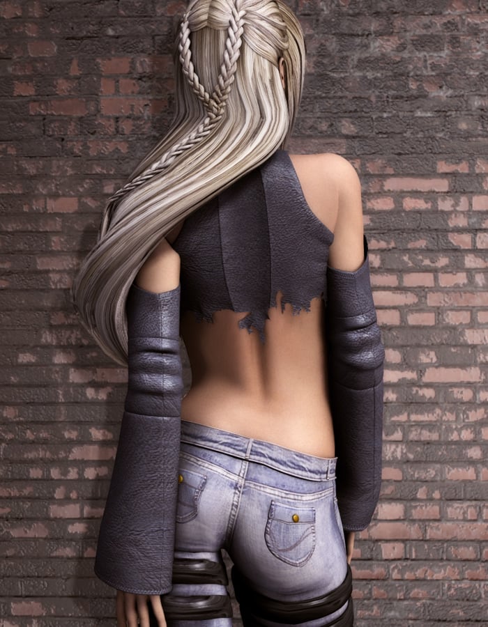 Night Slayers: Rebel Shirt for V4 by: EvilinnocenceRuntimeDNA, 3D Models by Daz 3D