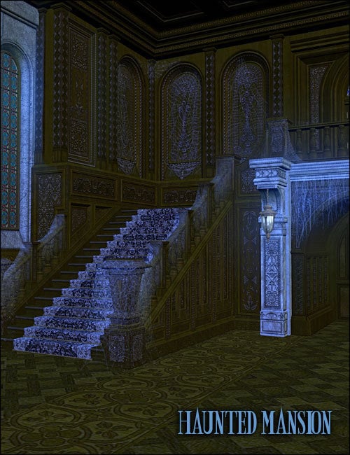 Haunted Mansion by: , 3D Models by Daz 3D