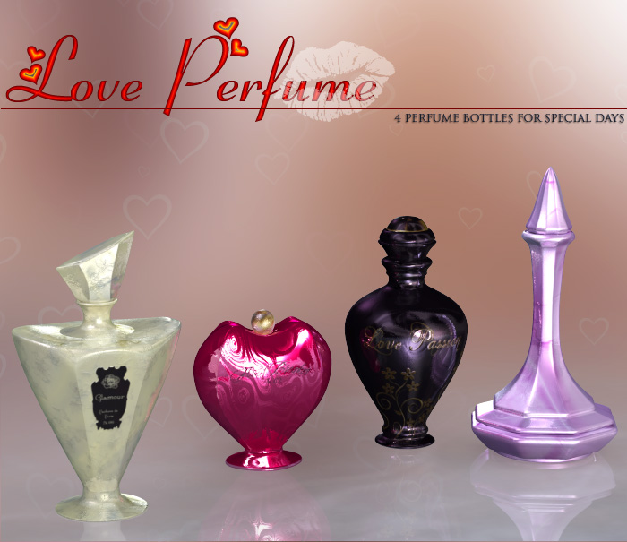 Love Perfume by: LilflameRuntimeDNA, 3D Models by Daz 3D