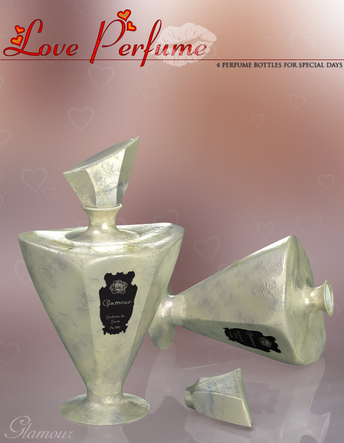 Love Perfume by: LilflameRuntimeDNA, 3D Models by Daz 3D