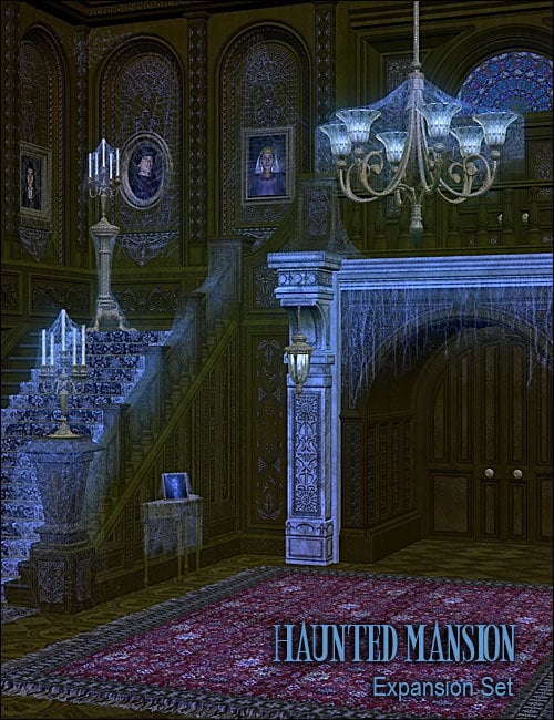 Haunted Mansion Exp 1 by: , 3D Models by Daz 3D