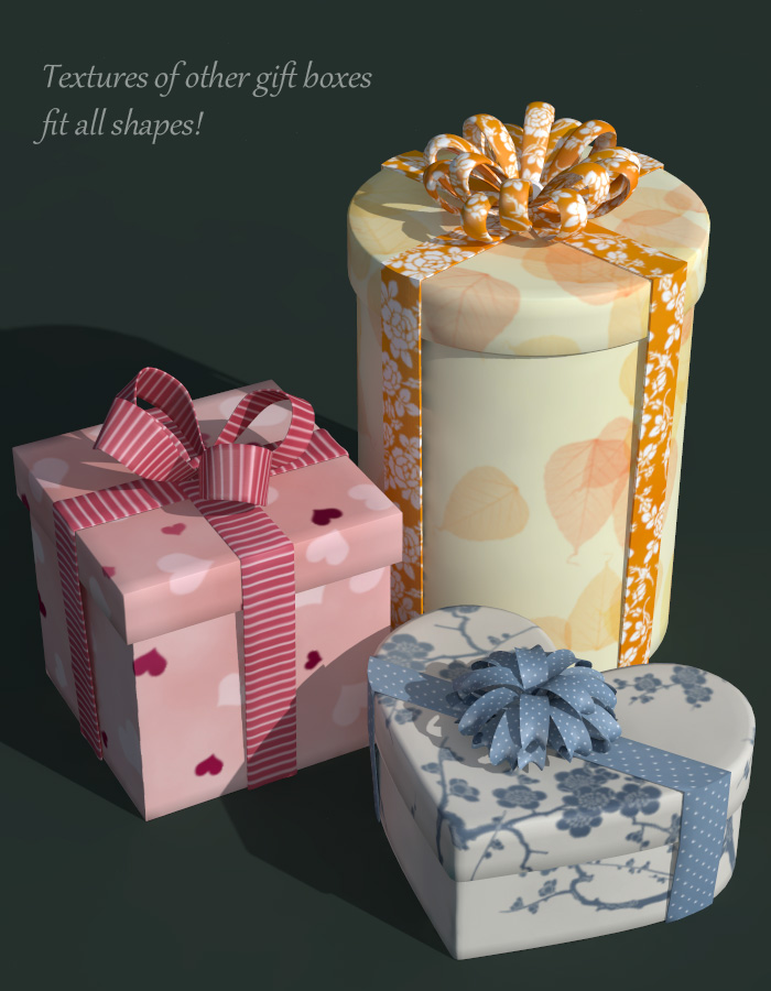 Heart Boxes by: eshaRuntimeDNA, 3D Models by Daz 3D