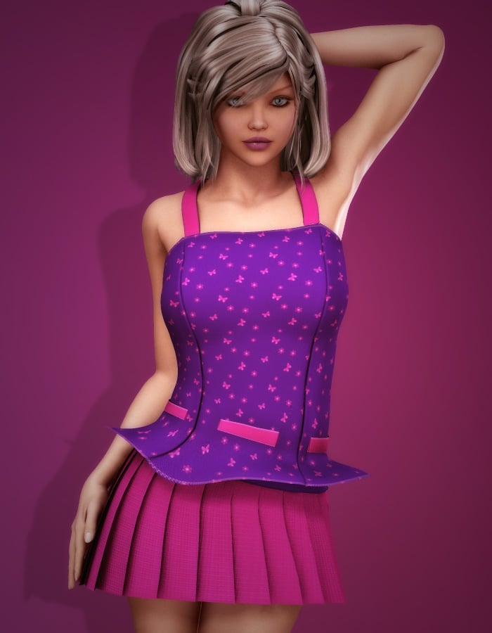 Spring Shirt For V4 Daz 3d 5264