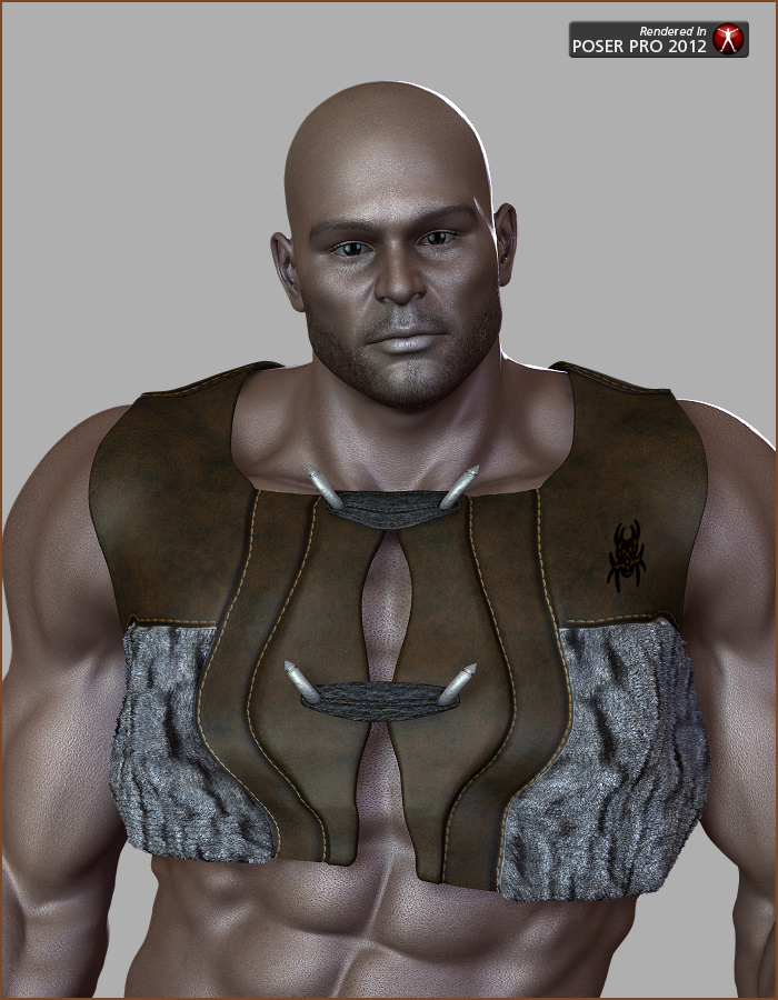 Genesis DarkFighterZZ Vest by: KarthRuntimeDNA, 3D Models by Daz 3D