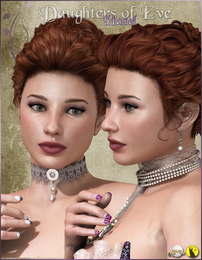 Daughters Of Eve (Faces) for V4 by: shadownetPixelunaRuntimeDNA, 3D Models by Daz 3D