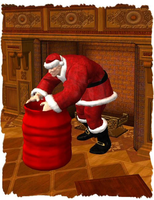 Freak Santa Suit by: WillDupre, 3D Models by Daz 3D