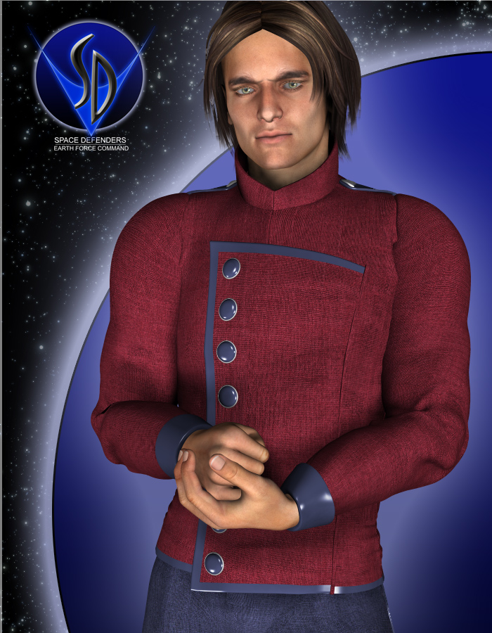 Space Defenders: Security Officer for M4 by: EvilinnocenceRuntimeDNA, 3D Models by Daz 3D