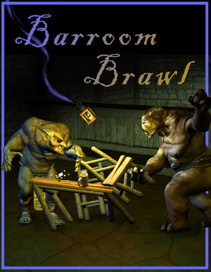 Barroom Brawl Barroom Brawl by: NGartplay, 3D Models by Daz 3D