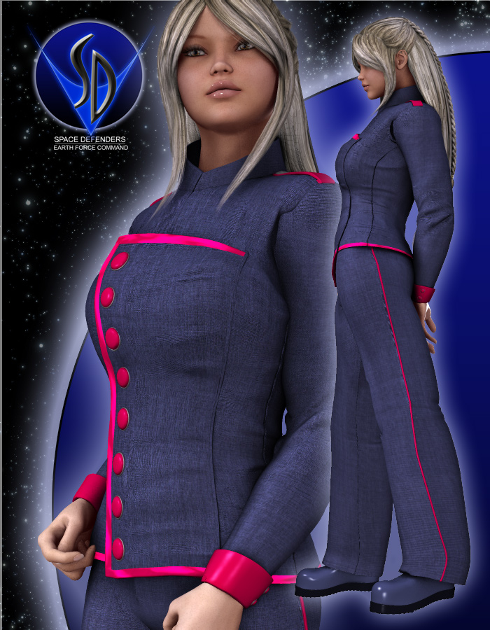 Space Defenders: Earth Force Command V4 Bundle by: EvilinnocenceRuntimeDNA, 3D Models by Daz 3D