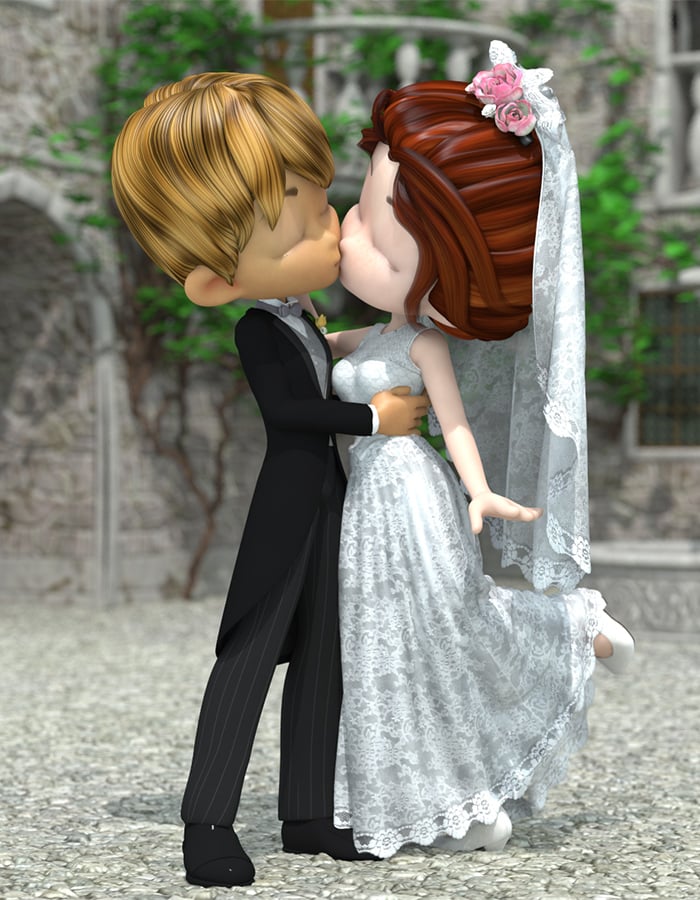Chip Wedding Tux by: RedSparkRuntimeDNA, 3D Models by Daz 3D