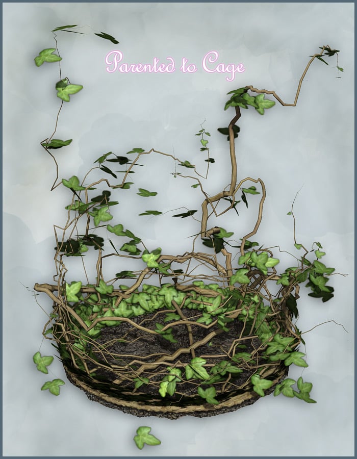 Shabby Chic Bird cage Shabby Chic Bird cage by: Anima GeminiRuntimeDNA, 3D Models by Daz 3D