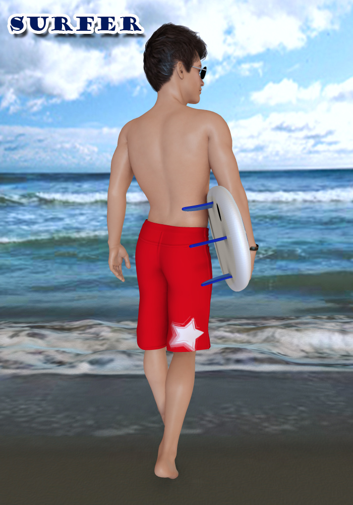 Surfer by: EnsaryRuntimeDNA, 3D Models by Daz 3D